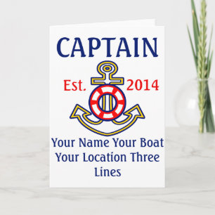 Carte T Shirt Équipement de Capitaine Premier Matelot Sk