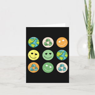 Carte T-shirt Jour de la Terre Enseignant Environnement