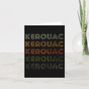 Carte T-shirt Love Heart Kerouac Grunge Style Vintage No