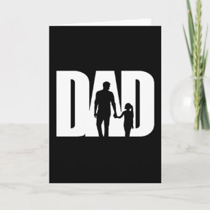 Carte T-shirt Papa avec Fille Idées de T-shirts pour la