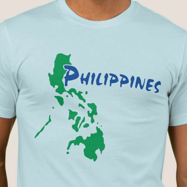 Carte T-shirt Philippines (Créateur téléchargé)