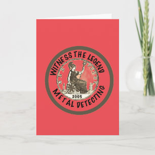 Carte T-shirt pour les 21 ans de Metal Detectorist