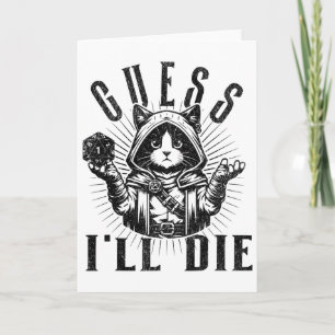 Carte T-Shirt Tabletop Rpg Gaming Rôle Devinant Je