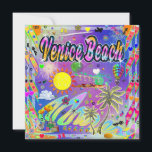 Carte T-Shirt Venice Beach Nu Era<br><div class="desc">Bienvenue à California Nu Era Series ! C'est une magnifique Venice Beach Card! S'il vous plaît,  profitez-en !</div>