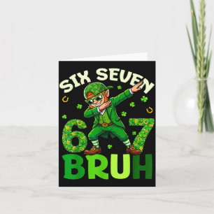Carte T-shirts drôles de la Saint-Patrick pour enfants s