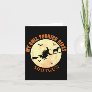 Carte T-shirts drôles d'Halloween de Bouledogue pour chi