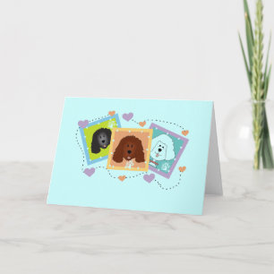 Carte T-shirts et cadeaux de portraits de chien