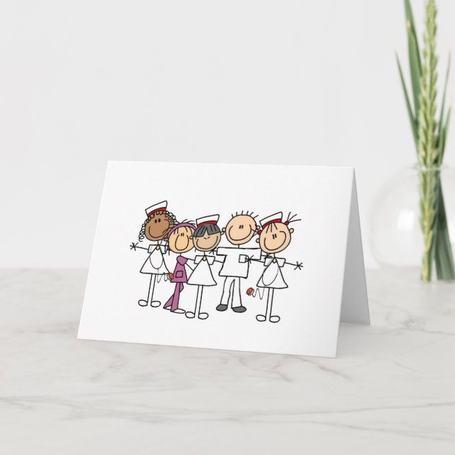 Carte T-shirts et cadeaux de semaine d'infirmières (Devant)