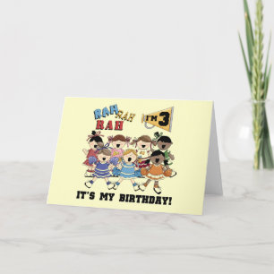 Carte T-shirts et cadeaux du 3e anniversaire