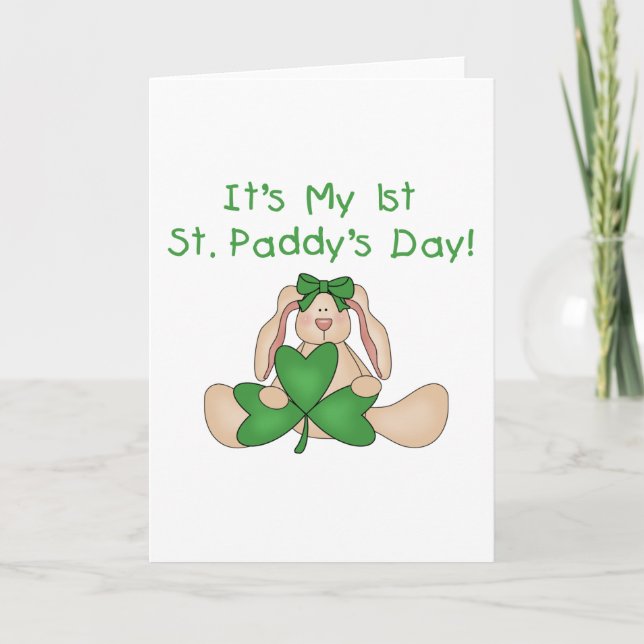 Carte T-shirts et cadeaux du jour de ęr St Patrick de (Devant)