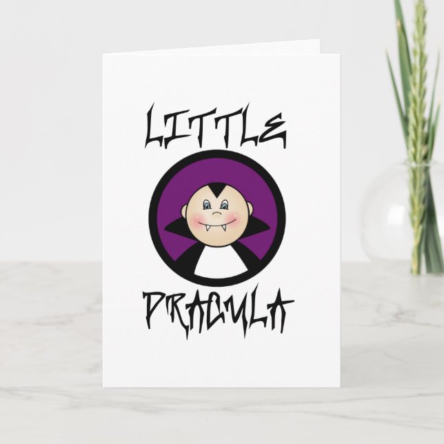 Carte T-shirts et cadeaux Little Dracula (Devant)