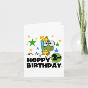 Carte T-shirts et cadeaux pour le 2e anniversaire de la