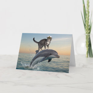 Carte Tabby Dolphin