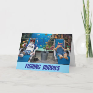 Carte Tabby Fishing Buddies