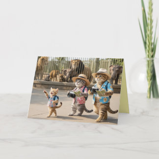 Carte Tabby Zoo Card