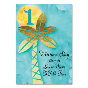 Carte Table Bunco Plage N° 1 À Quatre