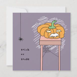 carte table halloween