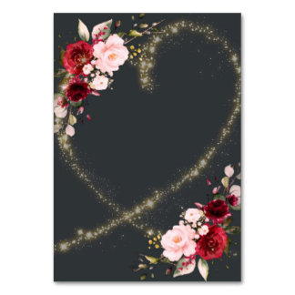 carte table personnalisable