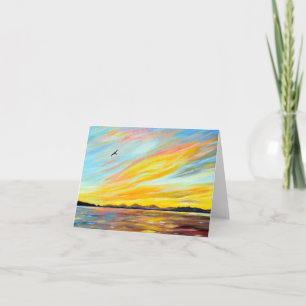 Carte Tableau de la vue du traversier du matin