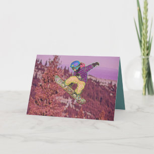 Carte Tableau de snowboard