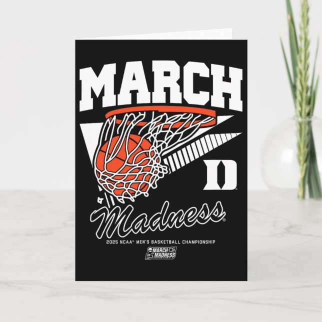 Carte Tableau Duke - Tableau March Madness 2025 - Ncaa  (Devant)