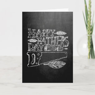 Carte Tableau heureux de fête des pères