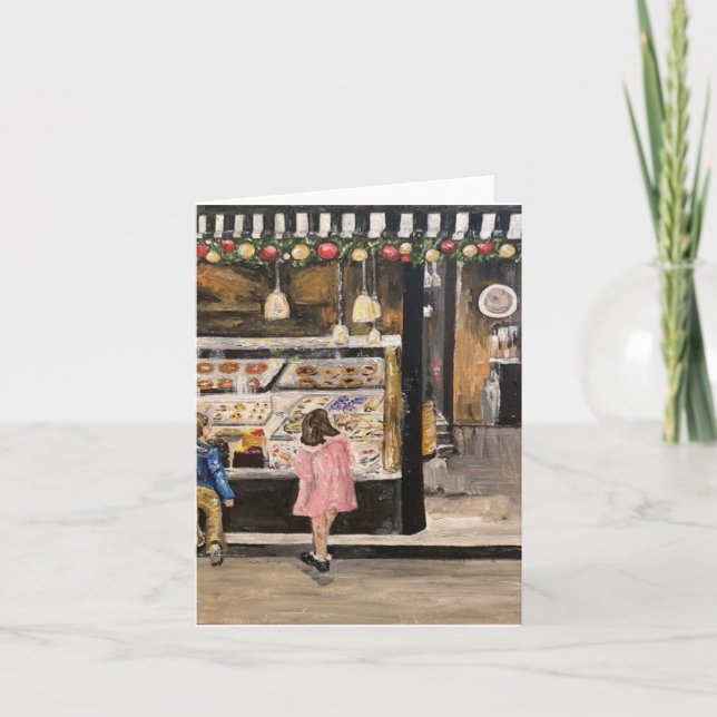 Carte Tableau "Kolache à Noël" de Therese Kramer (Devant)