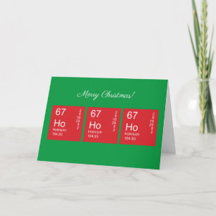 Carte Tableau périodique rouge et vert personnalisable H