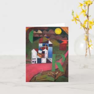 Carte Tableau Villa R (1919) de Paul Klee 