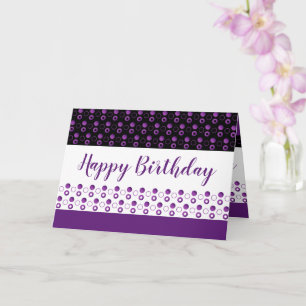 Carte Taches violettes