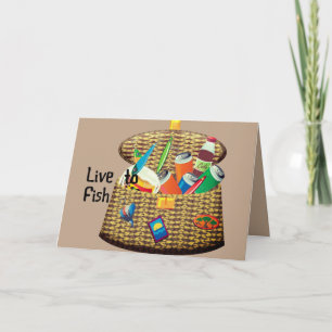 Carte Tackez Gold Graphic Live to Fish Gear Digital