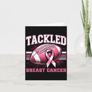 Carte Tackle Breast Cancer Awareness Football Boys Men