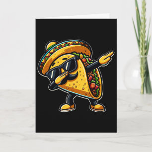 Carte Taco Dabbing Cinco De Mayo Drôle Fête Des Pères Me