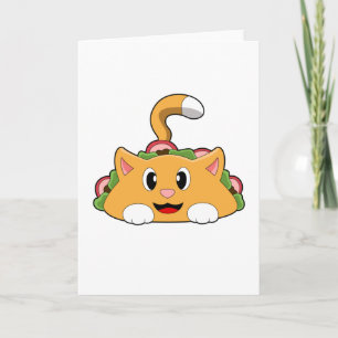 Carte Taco de chat