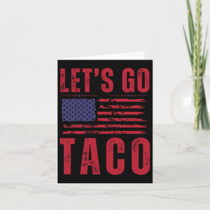 Carte Taco Funny Allons-y Taco Chemises Hommes Femmes 1