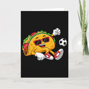 Carte Taco Jouant Au Football Mexicain Cinco De Mayo Som