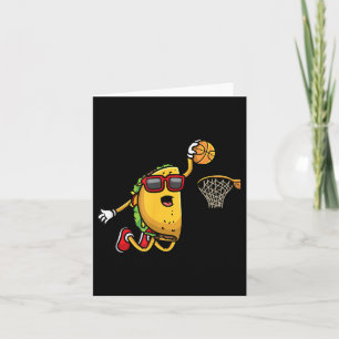 Carte Taco Jouer Basket-Ball Mexicain Cinco De Mayo Enfa