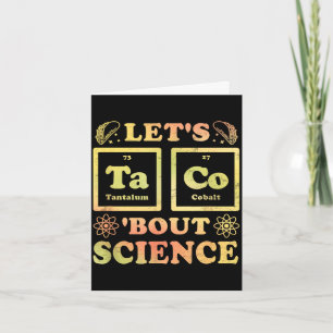 Carte Taco tacos cinq mai tableau périodique science
