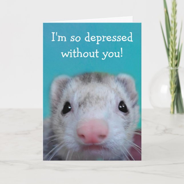 Carte Tad Ferret Vous Manque (Devant)