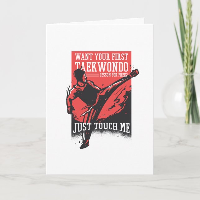 Carte Tae Kwon Do (Devant)