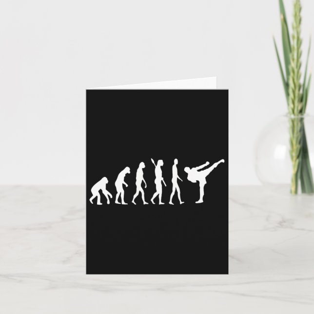 Carte Taekwondo Mixed martial art Evolution Judo Kung Fu (Devant)