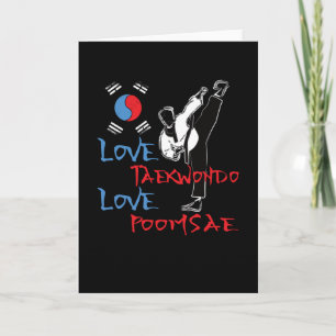 Carte Taekwondo Poomsae Uniform Korean Sport