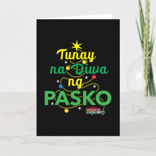 Carte Tagalog Philippines Esprit de Noël