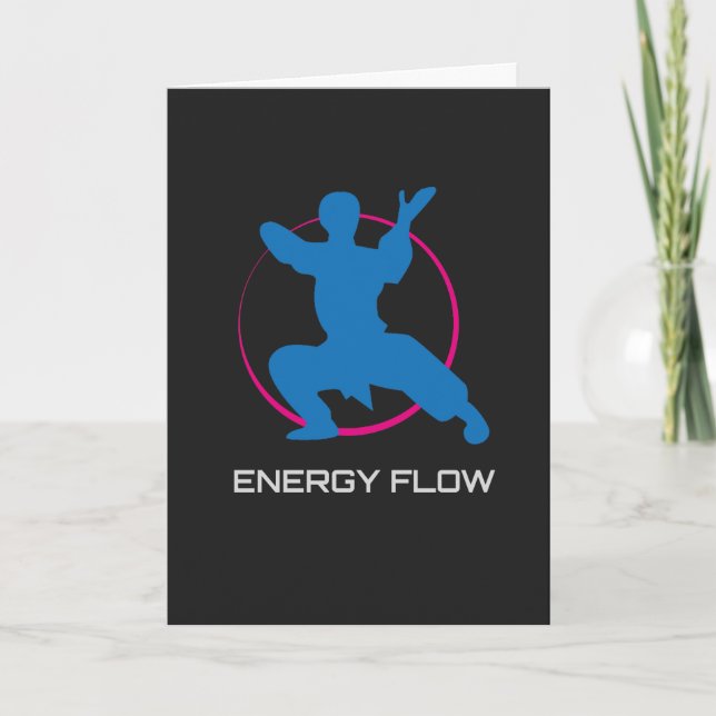 Carte Tai Chi Energy Flow Martial Arts (Devant)