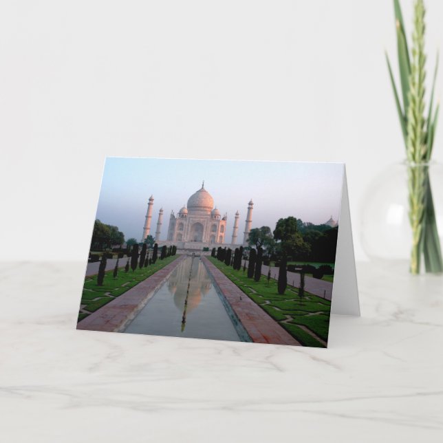 Carte Taj Mahal at daybreak (Devant)