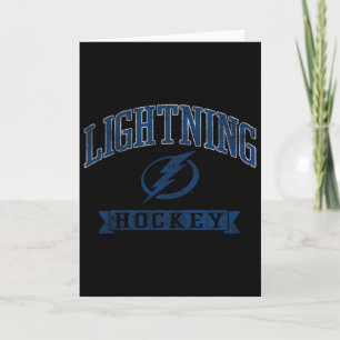 Carte Tampa Bay Lightning Hockey Vintage Gris Officielle