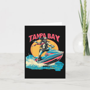 Carte Tampa Bay Pirate Floride Jetski Bateau Funny Gasp