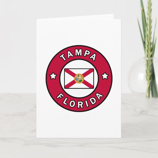 Carte Tampa Floride (Devant)