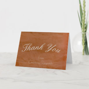 Carte Tangerine Blank Merci 2.0