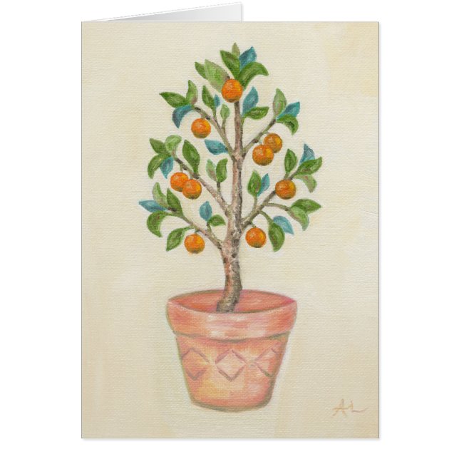 Carte Tangerine Tree (Devant)